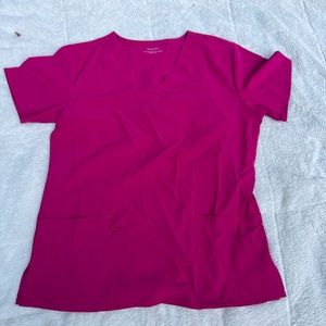 Pink minty mint size L scrub set